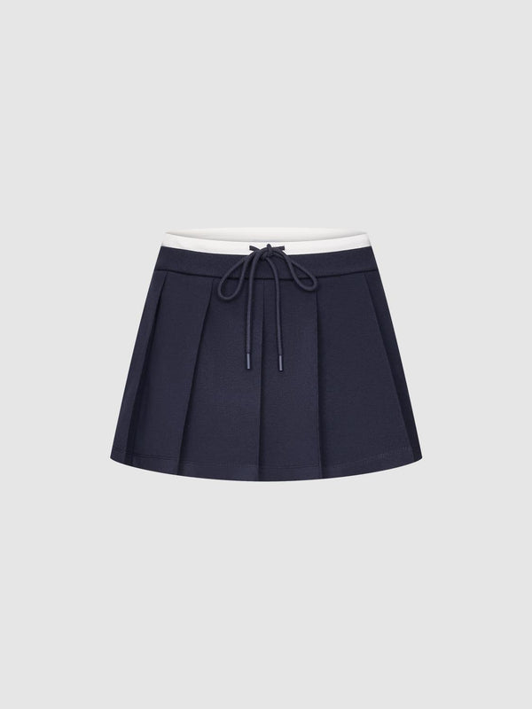 Pleated Shorts