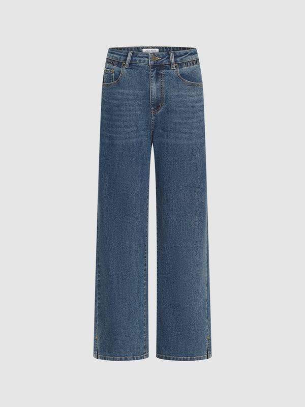 Straight Denim Jeans