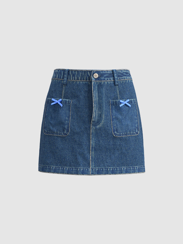 Denim Skirts