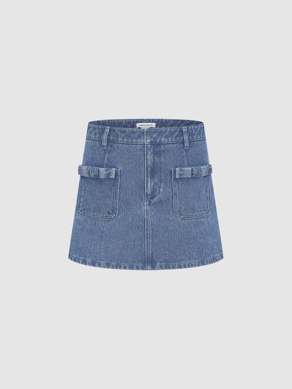 Mini Denim Skirts