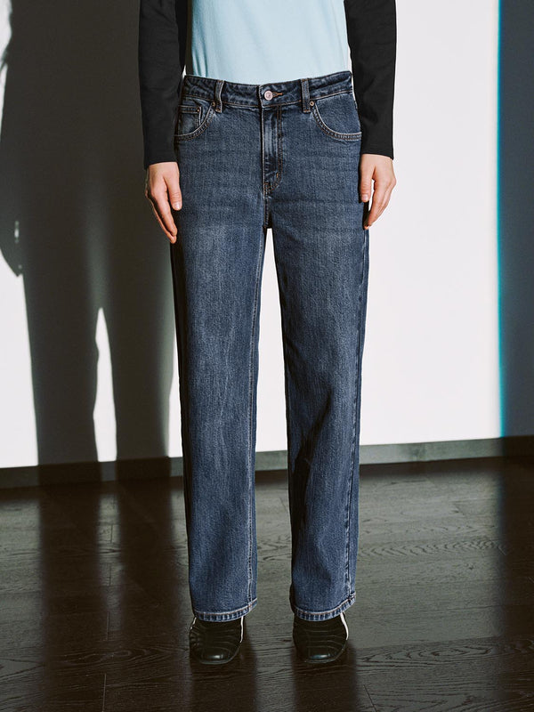 Straight Leg Jeans
